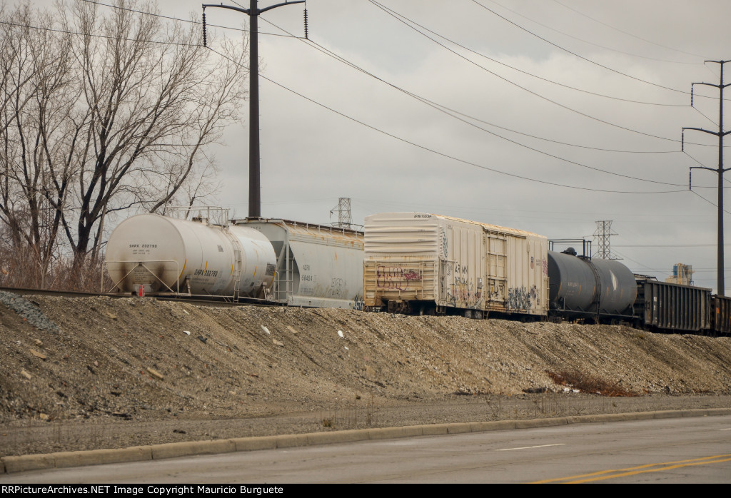 ARMN UP Reefer Car in the yard